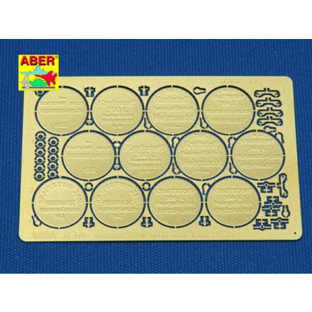 Aber German 200L Fuel Drum Covers (WWII)