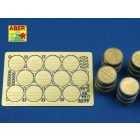 Aber German 200L Fuel Drum Covers (WWII)