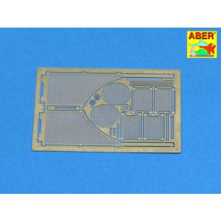 Aber Grilles for Sd.Kfz.182 King Tiger (Porsche Turret) (Tamiya)