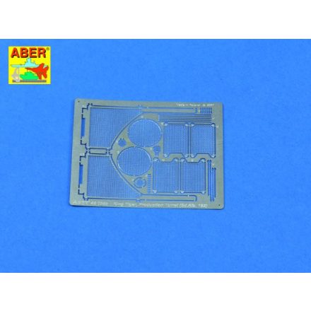 Aber Grilles for Sd.Kfz.182 King Tiger (Henschel Turret) (Tamiya)