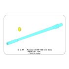 Aber Russian D-10T 100mm tank Barrel for T-55 (Tamiya)