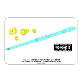   Aber German 88mm Pak 43/1 L/71 barrel for Sd.Kfz.164 "Nashorn" (Tamiya)