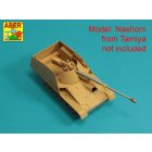 Aber German 88mm Pak 43/1 L/71 barrel for Sd.Kfz.164 "Nashorn" (Tamiya)