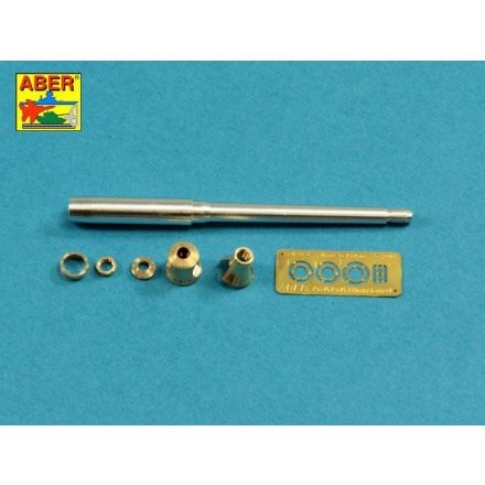 Aber German 88mm KwK 36 L/56 Tiger.I (Early) Barrel (AFV Club, Tamiya)