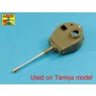 Aber German 88mm KwK 36 L/56 Tiger.I (Early) Barrel (AFV Club, Tamiya)