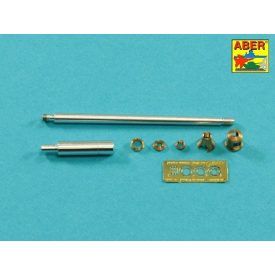   Aber 88mm KwK 43/3 L/71 Late (two part) barrel for King Tiger - Porshe Turret (Tamiya)