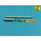 Aber German 88mm KwK 43/3 L/71 Late Barrel for King Tiger - Production Turret (Tamiya)