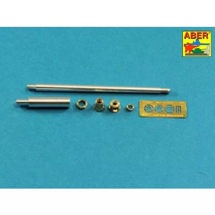 Aber German 88mm KwK 43/3 L/71 Late Barrel for King Tiger - Production Turret (Tamiya)