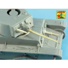 Aber German 3,7cm KwK A 7 L/42 Tank Gun Barrel for Pz.Kpfw.38 (t) (Tamiya)