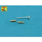 Aber Barrels for 20mm Oerlikon A/A Guns used on Allied Ships & Crusader Mk.III AA Tanks (Tamiya)