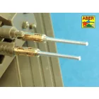 Aber Barrels for 20mm Oerlikon A/A Guns used on Allied Ships & Crusader Mk.III AA Tanks (Tamiya)