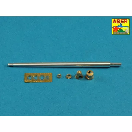 Aber German 88mm Pak 43 L/71 Barrel for Sd.Kfz.184 "Elefant" (Tamiya)