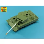 Aber German 88mm KwK 36 L/56 Barrel for Tiger.I Late (AFV Club, Tamiya)