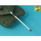 Aber Models 120 mm L/55 Barrel for German Tank Leopard 2A7V