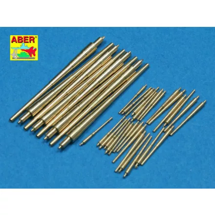 Aber 380mm & 150mm & 105mm Barrels for German Battleship Bismarck, Tirpitz