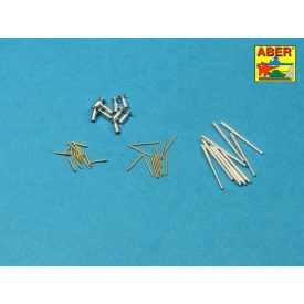   Aber 381mm & 152mm & 90mm & 120mm Barrels for Italian Battleships Vittorio Veneto, Littorio (Italia), Roma