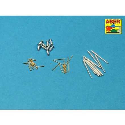 Aber 381mm & 152mm & 90mm & 120mm Barrels for Italian Battleships Vittorio Veneto, Littorio (Italia), Roma