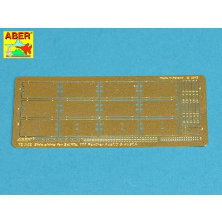 Aber Side Skirts for Panther Ausf.A/D