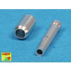 Aber German 75mm Early Kwk 37 L/24 Barrel for Pz.Kpfw.III Ausf.N & Pz.Kpfw.IV Ausf.A/B/C/D/E