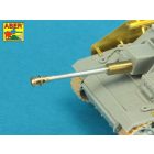 Aber German StuK 40 L/48 7,5cm Barrel with Late Muzzle Brake for StuG.III Ausf.G Late & StuG.IV Early