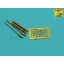 Aber Models Set of 2 barrels for German 7,92 mm MG 17aircraft machine guns