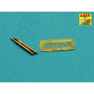   Aber Models Set of 2 barrels for German Oerlikon 20mm aircraft machine guns MG FF with sights