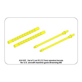   Aber Set of 2 cal .50 (12,7mm) standard barrels for US aircraft machine guns Browning M2