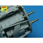 Aber Barrels for German 30mm Aircraft Machine Cannons MK 108 With Blast Tube