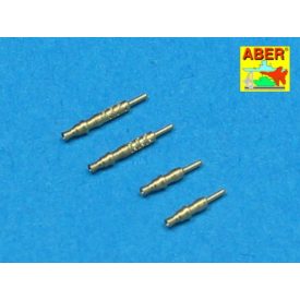   Aber Set of 4 barrels tips for German 7,92 mm MG.17 aircraft machine guns