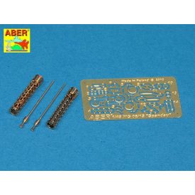   Aber Set of two barrels for German Maxim 7,9 mm LMG 08/15 'Spandau' WWI aircraft machine gun as fitted to most German aircraft from 1916 onwards