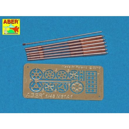 Aber Set of barrels for 20 mm gun M61A1 used in modern US aircraft