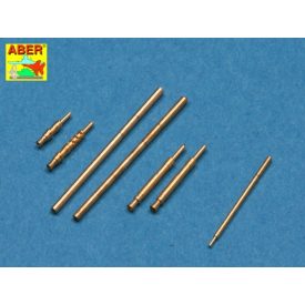   Aber Messerschmitt Bf-109E-3 to Bf-109G-4. Armament for German fighter 2 x MG.17 tips, 2 x MG.151; pitot tube (Academy, Airfix, Eduard, Hasegawa, Hobbycraft, Italeri)