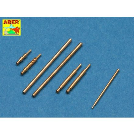 Aber Messerschmitt Bf-109E-3 to Bf-109G-4. Armament for German fighter 2 x MG.17 tips, 2 x MG.151; pitot tube (Academy, Airfix, Eduard, Hasegawa, Hobbycraft, Italeri)