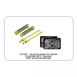 Aber Set of two barrels for lMG 08/15 "Spandau"
