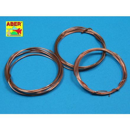 Aber Wires Set dia 0.8, 1, 1.2mm length 1m each