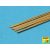 Aber Brass Round Rods dia 0,6mm, length 245mm