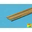 Aber Brass Round Rods dia 0,6mm, length 245mm