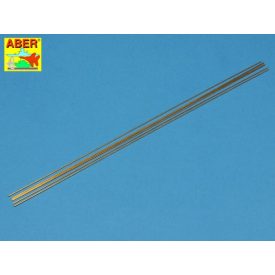 Aber Brass Round Rods dia 0,8mm, length 245mm