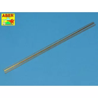 Aber Brass Round Rods dia 0,8mm, length 245mm