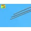 Aber Brass Round Rods dia 1.1mm, length 245mm