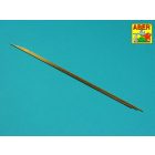 Aber Brass Tubes 2,0 x 0,3mm lenght 250mm x 3 pcs.