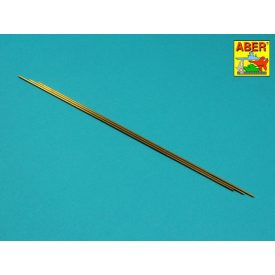 Aber Brass Tubes 2,0 x 0,3mm lenght 250mm x 3 pcs.
