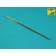 Aber Brass Tubes 2,0 x 0,3mm lenght 250mm x 3 pcs.
