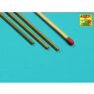 Aber Brass Tubes 2,0 x 0,3mm lenght 250mm x 3 pcs.