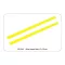 Aber Brass flat rods 1,5x1,0 mm length 245mm x2 pcs.
