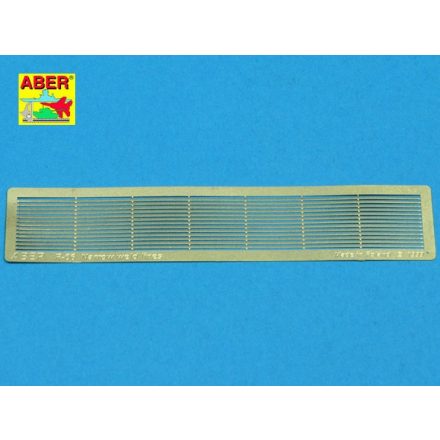 Aber narrow weld lines