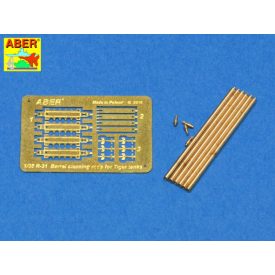   Aber German Barrel Cleaning Rods with Brackets for Tiger.I & King Tiger