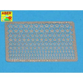 Aber Set of Hexagonal, Bended Bolts & Nuts