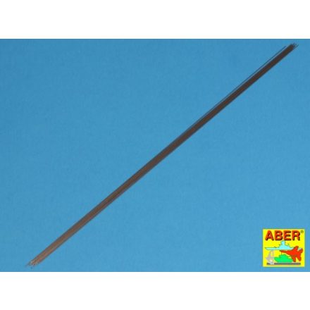 Aber Steel Round Rods dia 0.5mm length 245mm