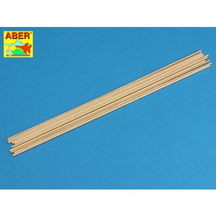 Aber Wood Round Rods dia 2mm length 245mm